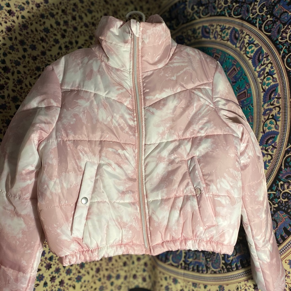 ACID WASHED PUFFER JACKETS